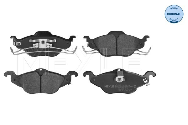 Placute frana MEYLE 025 230 6317/W