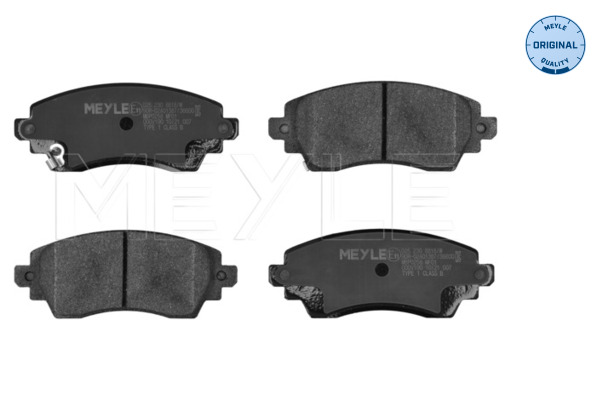 Placute frana MEYLE 025 230 8818/W