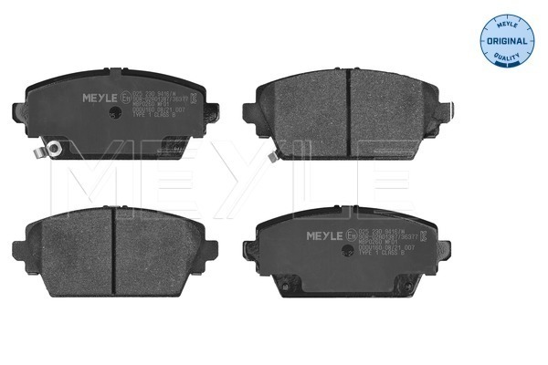 Placute frana MEYLE 025 230 9416/W