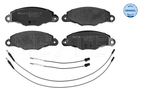 Placute frana MEYLE 025 231 3518/W
