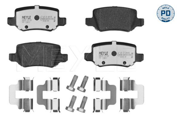 Placute frana MEYLE 025 231 3814/PD