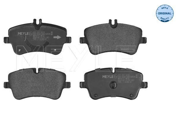 Placute frana MEYLE 025 231 4419