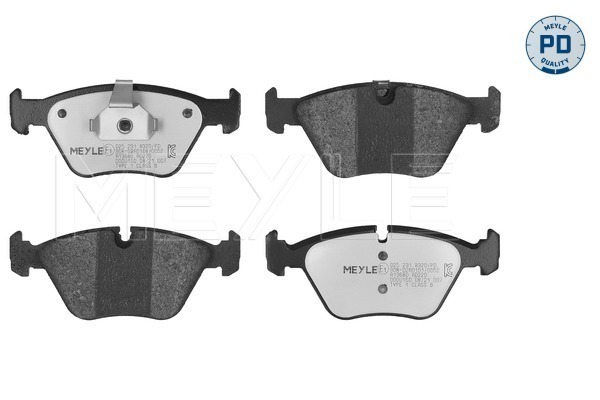 Placute frana MEYLE 025 231 8320/PD