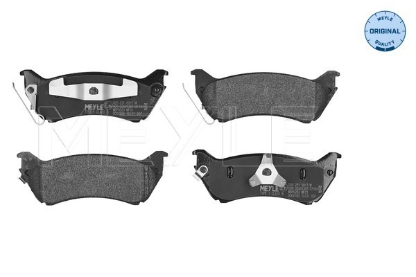 Placute frana MEYLE 025 231 8917/W