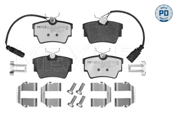 Placute frana MEYLE 025 232 2416-1/PD