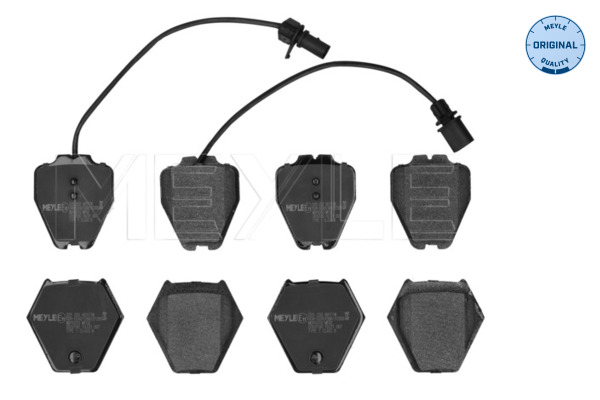Placute frana MEYLE 025 232 8017/W