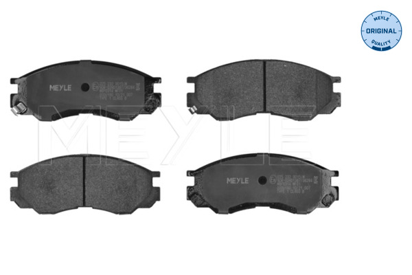 Placute frana MEYLE 025 232 9015/W