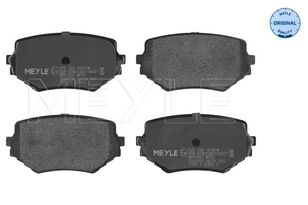 Placute frana MEYLE 025 233 1414/W
