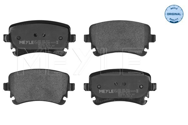 Placute frana MEYLE 025 233 2617