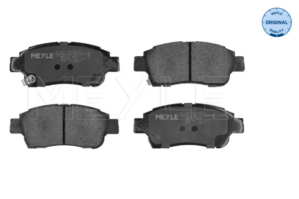 Placute frana MEYLE 025 233 4816/W