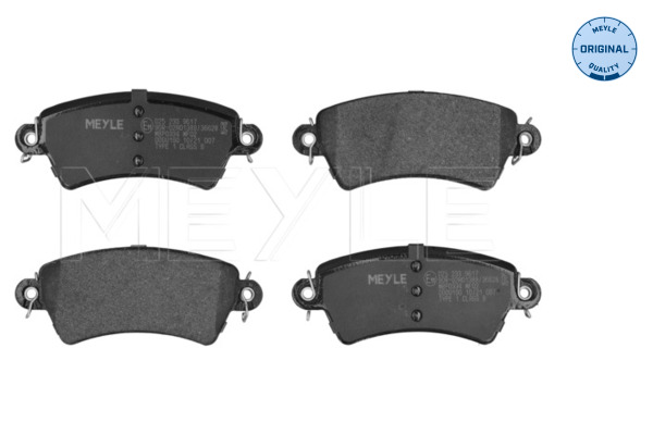 Placute frana MEYLE 025 233 9617