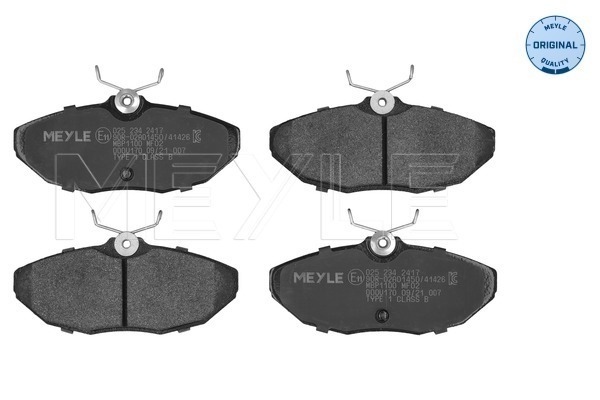 Placute frana MEYLE 025 234 2417