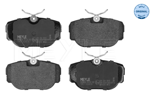 Placute frana MEYLE 025 234 5816