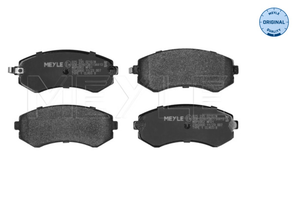 Placute frana MEYLE 025 235 0216/W