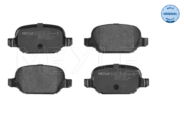 Placute frana MEYLE 025 235 1716