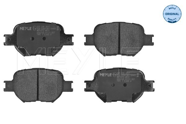 Placute frana MEYLE 025 235 2617