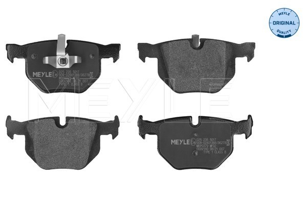Placute frana MEYLE 025 235 5017