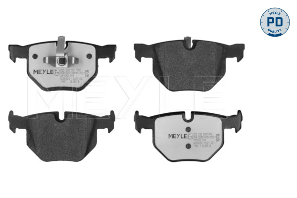 Placute frana MEYLE 025 235 5017/PD