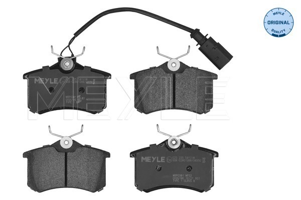 Placute frana MEYLE 025 235 5417/W