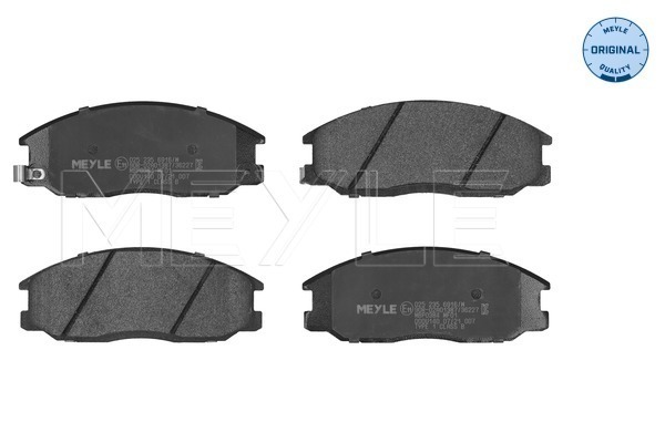 Placute frana MEYLE 025 235 6916/W