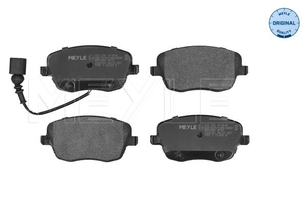 Placute frana MEYLE 025 235 8118/W