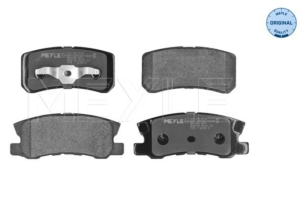 Placute frana MEYLE 025 235 8216
