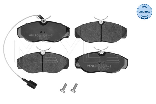 Placute frana MEYLE 025 236 0219/W