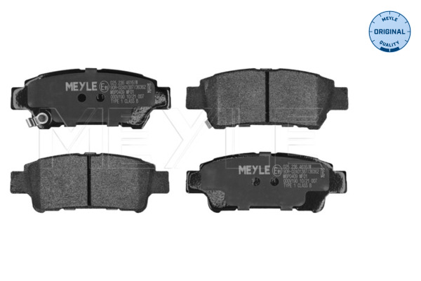 Placute frana MEYLE 025 236 4616/W