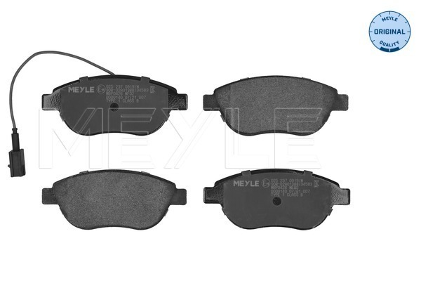 Placute frana MEYLE 025 237 0919/W