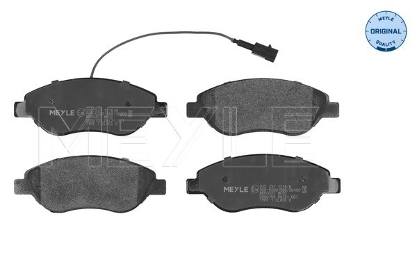 Placute frana MEYLE 025 237 1218/W