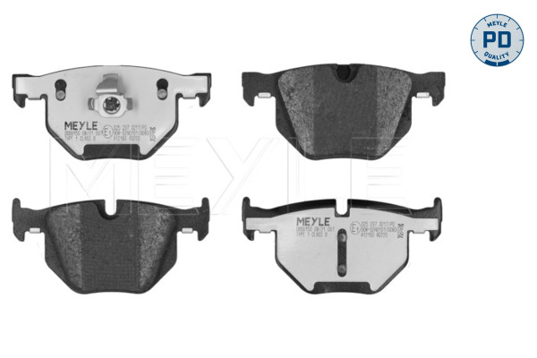 Placute frana MEYLE 025 237 3217/PD
