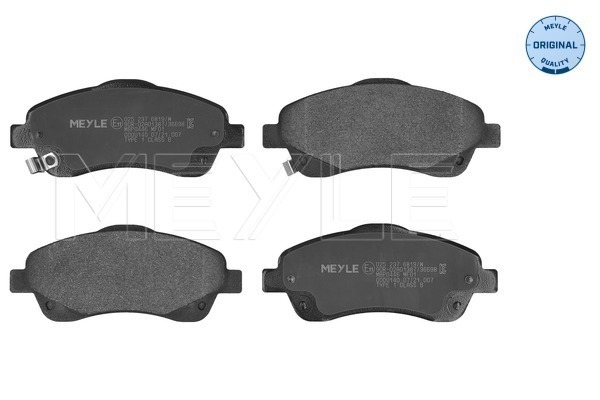 Placute frana MEYLE 025 237 6819/W