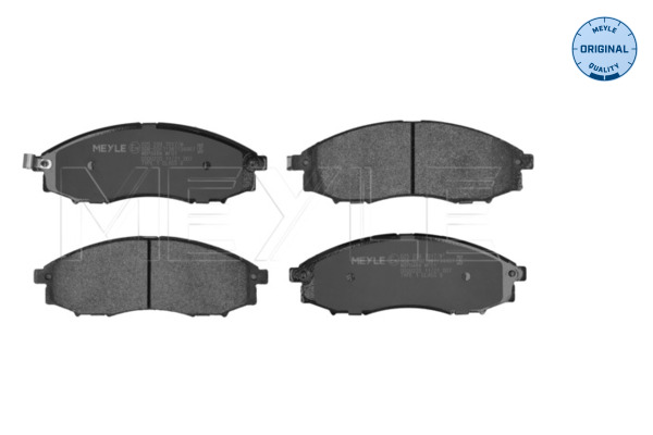 Placute frana MEYLE 025 239 7017/W