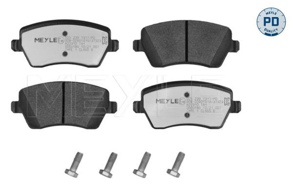 Placute frana MEYLE 025 239 7317/PD