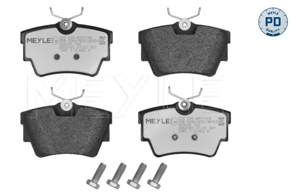 Placute frana MEYLE 025 239 8017/PD