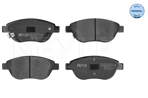 Placute frana MEYLE 025 239 8119/W