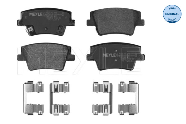 Placute frana MEYLE 025 240 0016