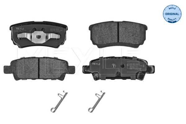 Placute frana MEYLE 025 240 1416/W