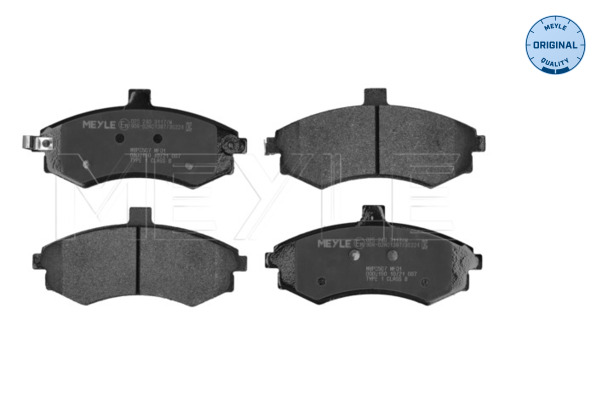 Placute frana MEYLE 025 240 3117/W