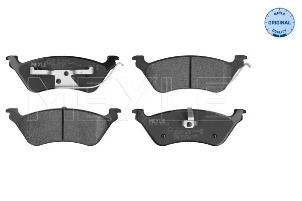 Placute frana MEYLE 025 240 3616/W