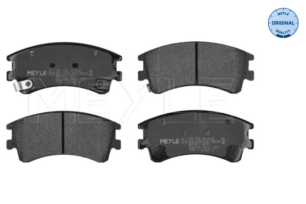 Placute frana MEYLE 025 240 4618/W