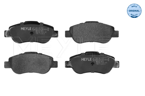 Placute frana MEYLE 025 240 7218