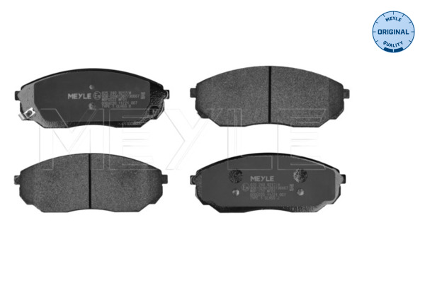 Placute frana MEYLE 025 240 9217/W