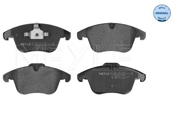 Placute frana MEYLE 025 241 2319