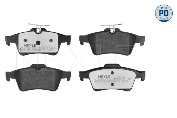 Placute frana MEYLE 025 241 3716/PD