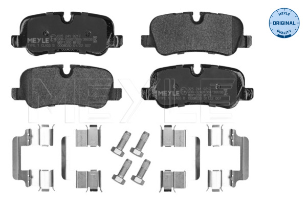 Placute frana MEYLE 025 241 9217