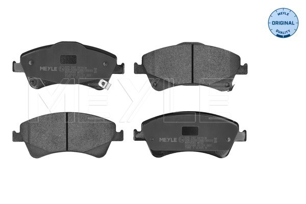 Placute frana MEYLE 025 242 0419/W