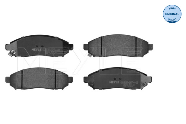 Placute frana MEYLE 025 242 2716/W
