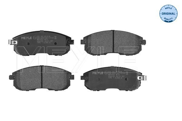 Placute frana MEYLE 025 242 8016/W