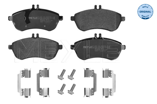 Placute frana MEYLE 025 243 0620/K2
